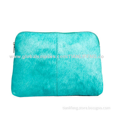 Leather Wallet in Pony and Soft Construction